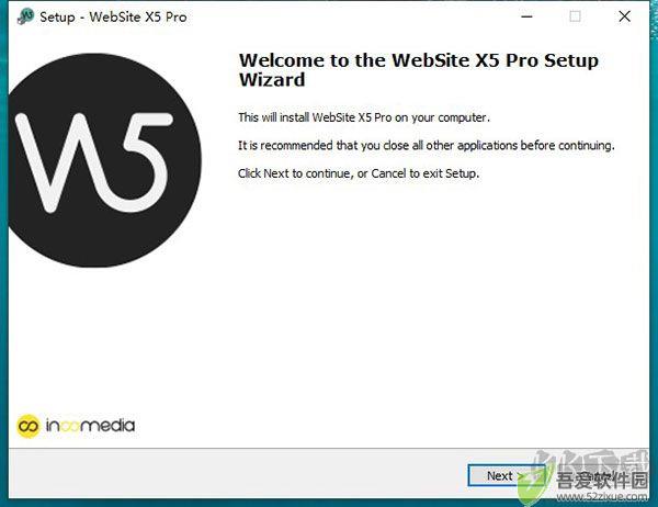 Incomedia WebSite X5 Pro(可视化网页设计软件)