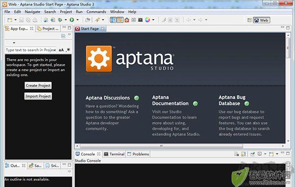 aptana studio(Web应用程序开发工具) 
