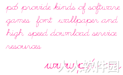Cursive字体免费下载