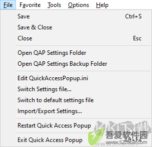 QuickAccessPopup快速启动