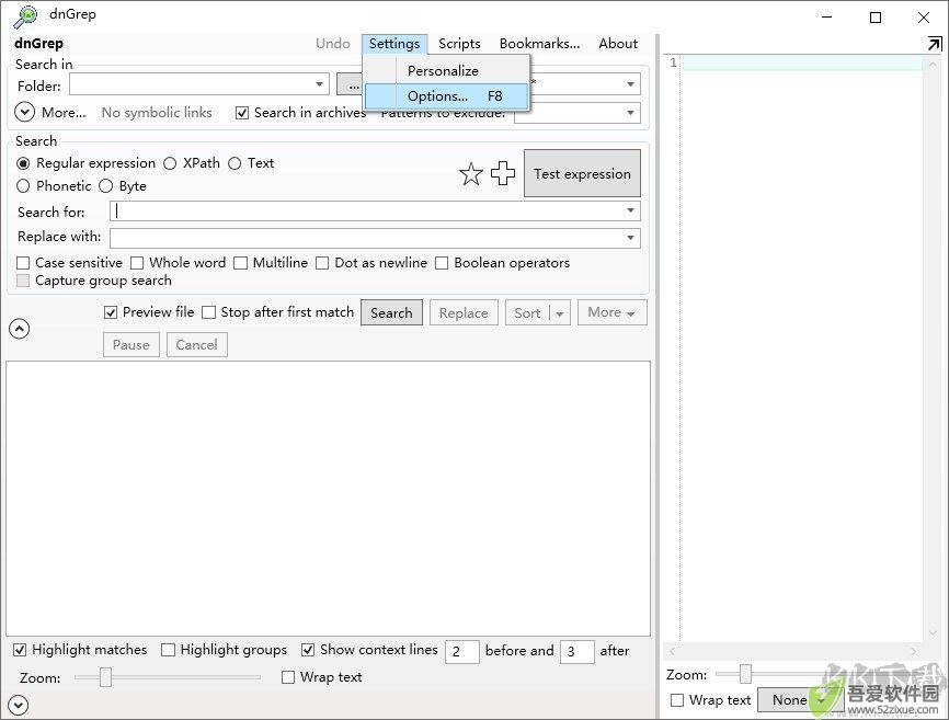dnGrep