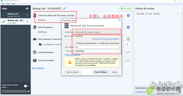 SQLBackupAndFTP