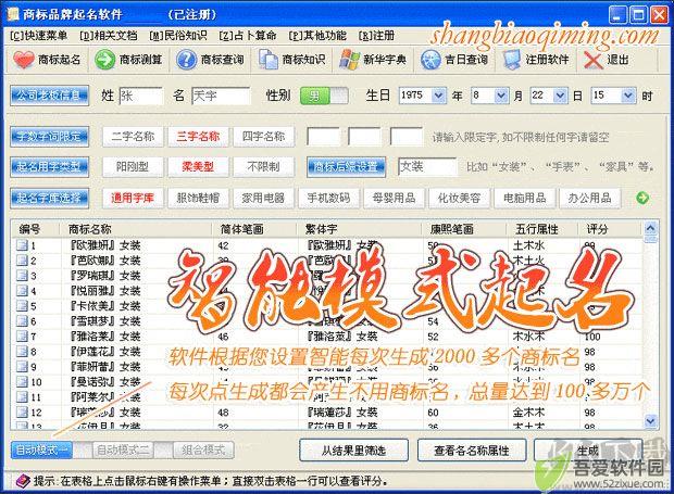 商标品牌起名