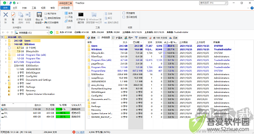 TreeSize(磁盘空间分析管理工具)