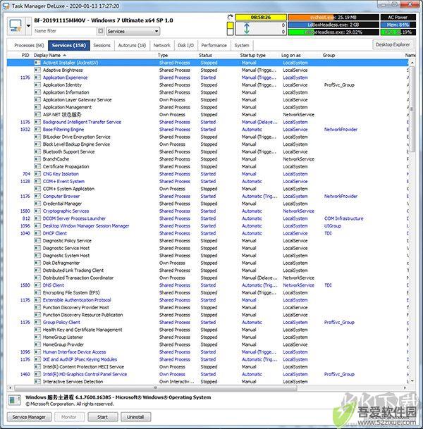 Task Manager DeLuxe(高级任务管理器)