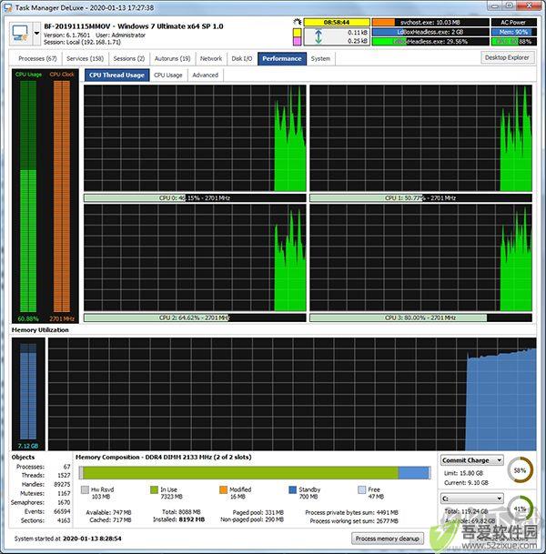 Task Manager DeLuxe(高级任务管理器)