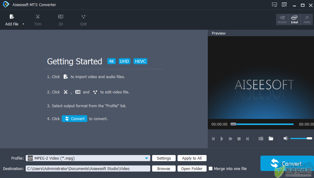 Aiseesoft MTS Converter(视频转换)