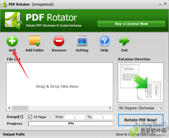 PDF Rotator(PDF旋转保存工具)