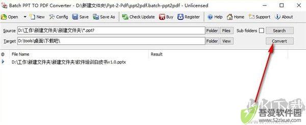Batch PPT to PDF Converter(PPT转PDF批量转换器)