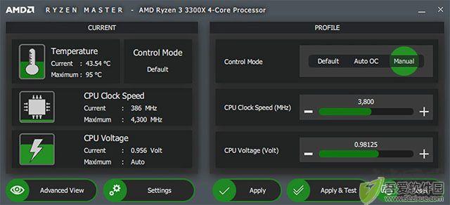 AMD Ryzen Master(锐龙处理器超频工具)