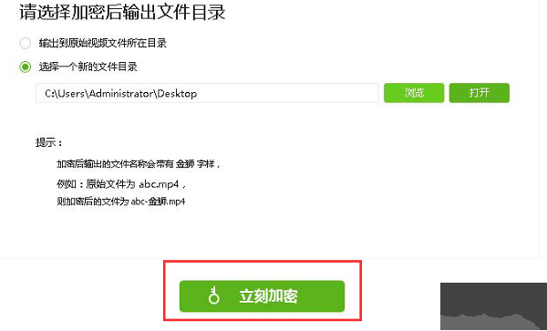 金狮视频加密软件