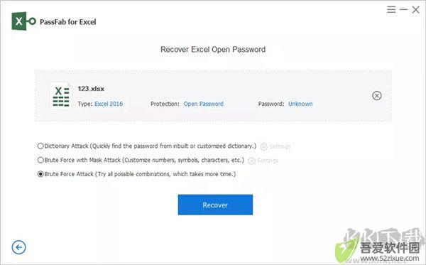 PassFab for Excel(Excel密码恢复工具)