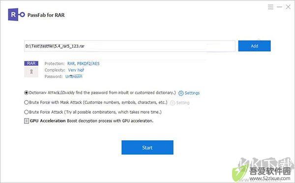 PassFab for RAR(RAR密码破解工具)